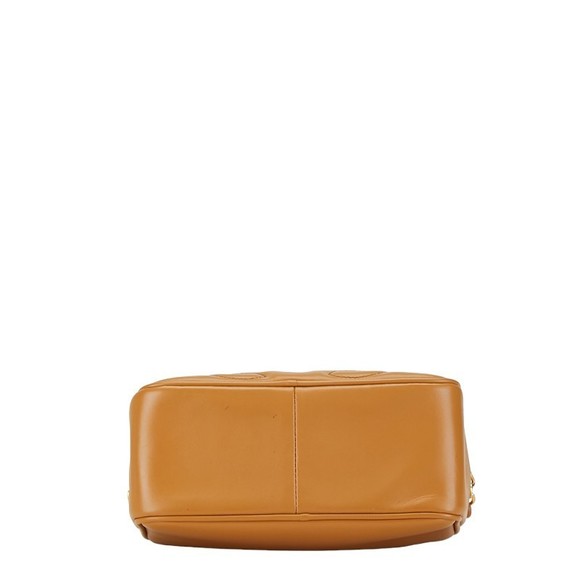 Chanel Triple Coco Mark Fringe Shoulder Bag Camel Brown - Picture 4 of 12